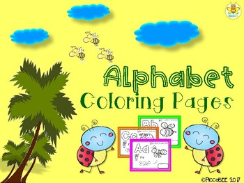 Preview of Alphabet Coloring Pages