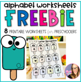 Alphabet Worksheets FREEBIE