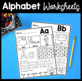 Alphabet Worksheets - Letter Names and Sounds - Kindergart