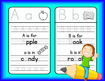 Alphabet Worksheets - Letter Practice by MissMissG | TpT