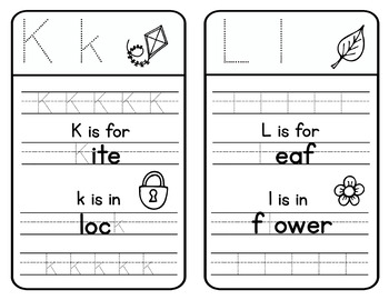 Alphabet Worksheets - Letter Practice by MissMissG | TpT