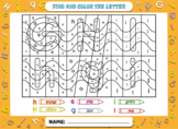 Alphabet Worksheets Letter Recognition | Color By Lowercas