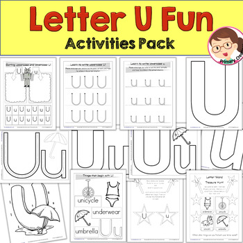alphabet worksheets autism sped preschool prek letter recognition u pack