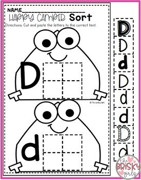Alphabet Worksheets Preschool by The Brisky Girls | TpT