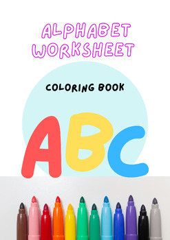 Preview of Alphabet Worksheets | Uppercase Letter ,Mindful coloring pages