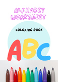 Alphabet Worksheets | Uppercase Letter ,Mindful coloring pages