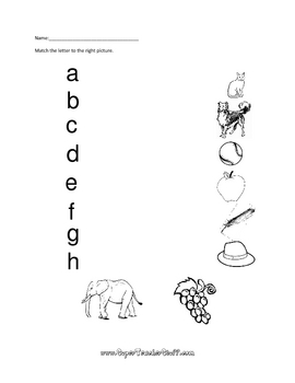 Alphabet Worksheets and Flashcards by Super Teacher Stuff | TPT