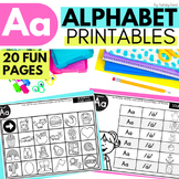 Letter A Alphabet Worksheets and Activities for Letter Sou