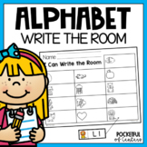Alphabet Write the Room - Beginning Sounds Activity
