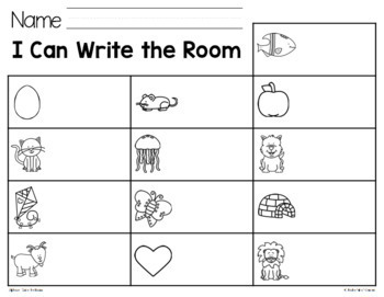 Write the Room - Alphabet by Pocketful of Centers | TpT