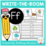 Alphabet Write-the-Room Classroom Activity Ff