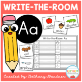 Alphabet Write-the-Room Classroom Activity - Letter Aa