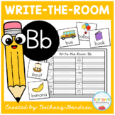 Alphabet Write-the-Room Classroom Activity - Letter Bb