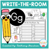 Alphabet Write-the-Room Classroom Activity - Letter Gg