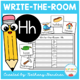 Alphabet Write-the-Room Classroom Activity - Letter Hh