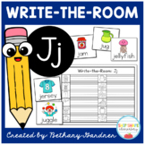 Alphabet Write-the-Room Classroom Activity - Letter Jj