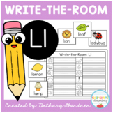 Alphabet Write-the-Room Classroom Activity - Letter Ll