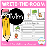 Alphabet Write-the-Room Classroom Activity - Letter Mm