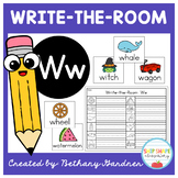 Alphabet Write-the-Room - Classroom Activity - Letter Ww