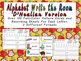 Alphabet Write the Room- D'NEAILAN VERSION: Preschool or K