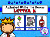 Alphabet Write the Room: Letter K