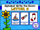 Alphabet Write the Room: Letter S