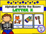 Alphabet Write the Room: Letter X