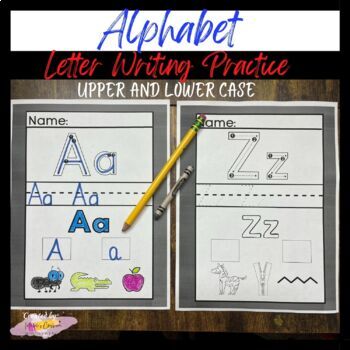 Alphabet Writing by Michele's Classroom | TPT