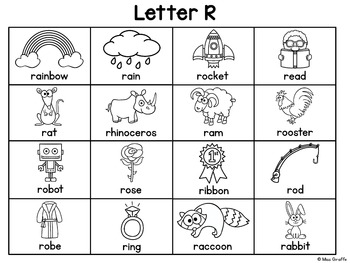 Alphabet Charts (Writing Center Charts for Each Alphabet Letter)