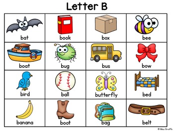 Alphabet Charts BUNDLE (Writing Center Charts for Each Alphabet Letter)