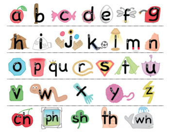 Alphabet Writing Chart