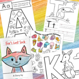 Alphabet, Writing, & Coloring BUNDLE