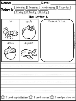 games kindergarten alphabet Teaching  by Prompts TpT Biilfizzcend Writing Alphabet