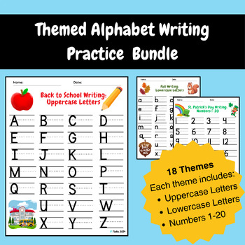Preview of Alphabet Writing Practice