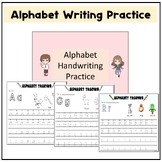 Alphabet Writing Practice Trace Letter A to Z