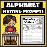 Alphabet Writing Prompts:  Beginning Writers