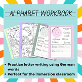 Alphabet Writing Workbook | German Language Practice