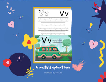 Preview of Alphabet Writing book - Capital and small letters