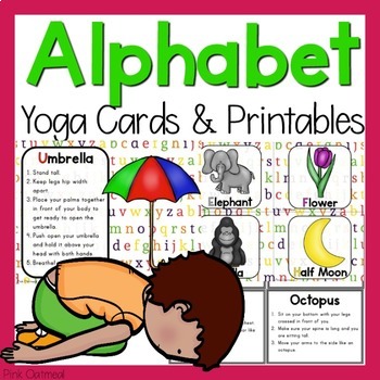 Alphabet Yoga Bundle by Pink Oatmeal -Movement for the ...