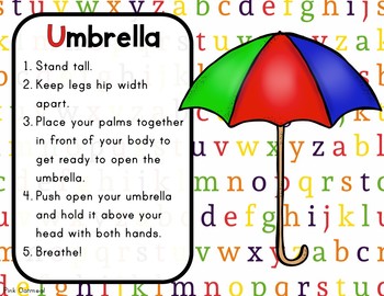 Alphabet Yoga Cards By Pink Oatmeal Movement For The Classroom Tpt