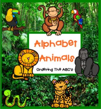 Preview of Alphabet Zoo SMARTBOARD