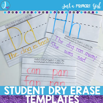 Preview of Alphabet and Letter Writing Practice for Science of Reading