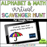 Alphabet and Math Virtual Scavenger Hunt
