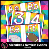 Alphabet and Number Bunting