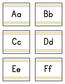 Preview of Alphabet and Number Cards for Montessori, Matching, Games, Tracing