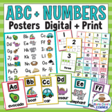 Alphabet and Number Posters