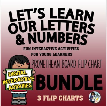 Preview of Alphabet and Number Sense Flip Chart Bundle