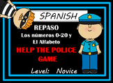 SPANISH - Alphabet and Numbers 1-20 Escape Review Game