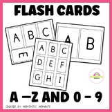 Alphabet and Numbers 1-20 Flash Cards Uppercase and Lowerc