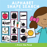 Alphabet Game - Shape Search Match